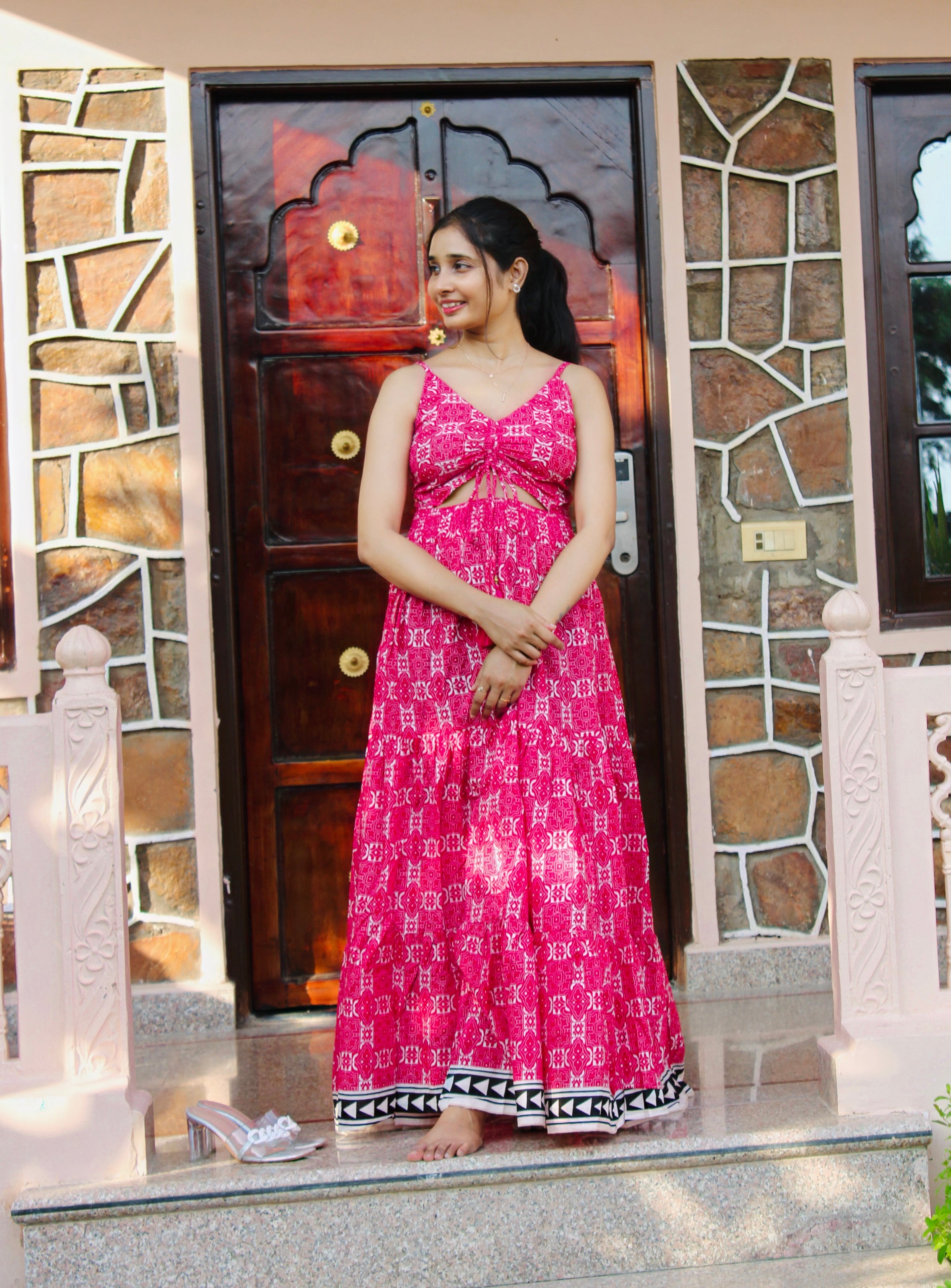 Rose Water Maxi Dress