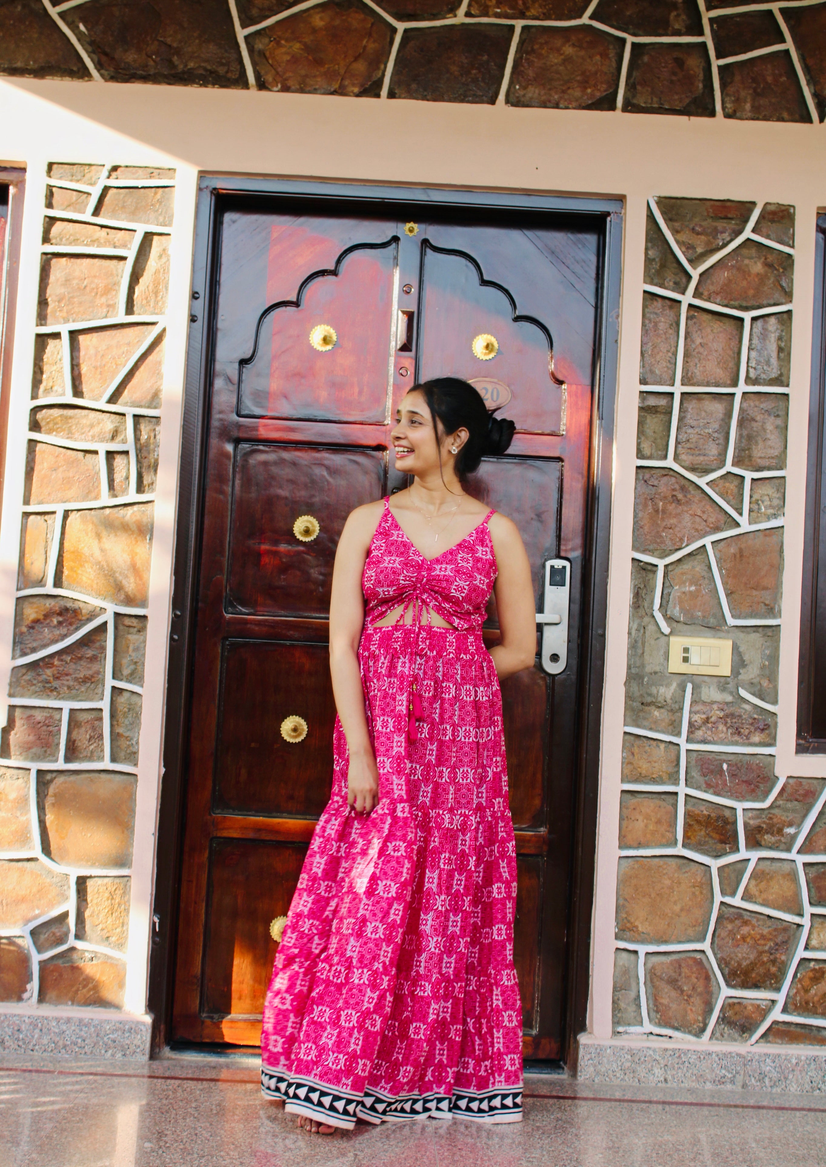 Rose Water Maxi Dress