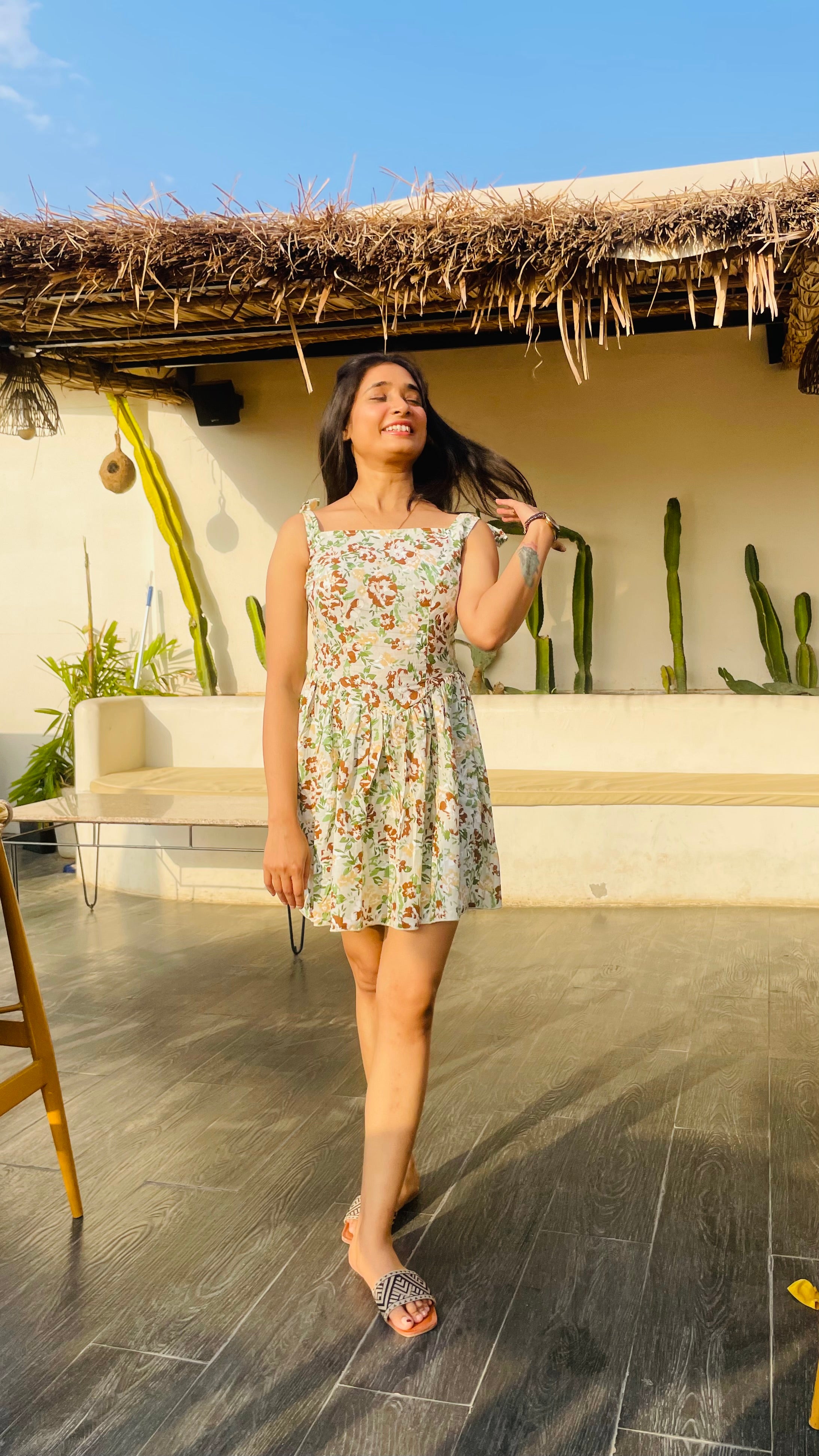 Spring Ray Mini Dress