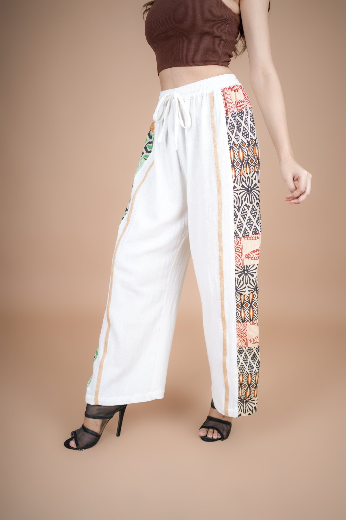 Patch Fushion Pants