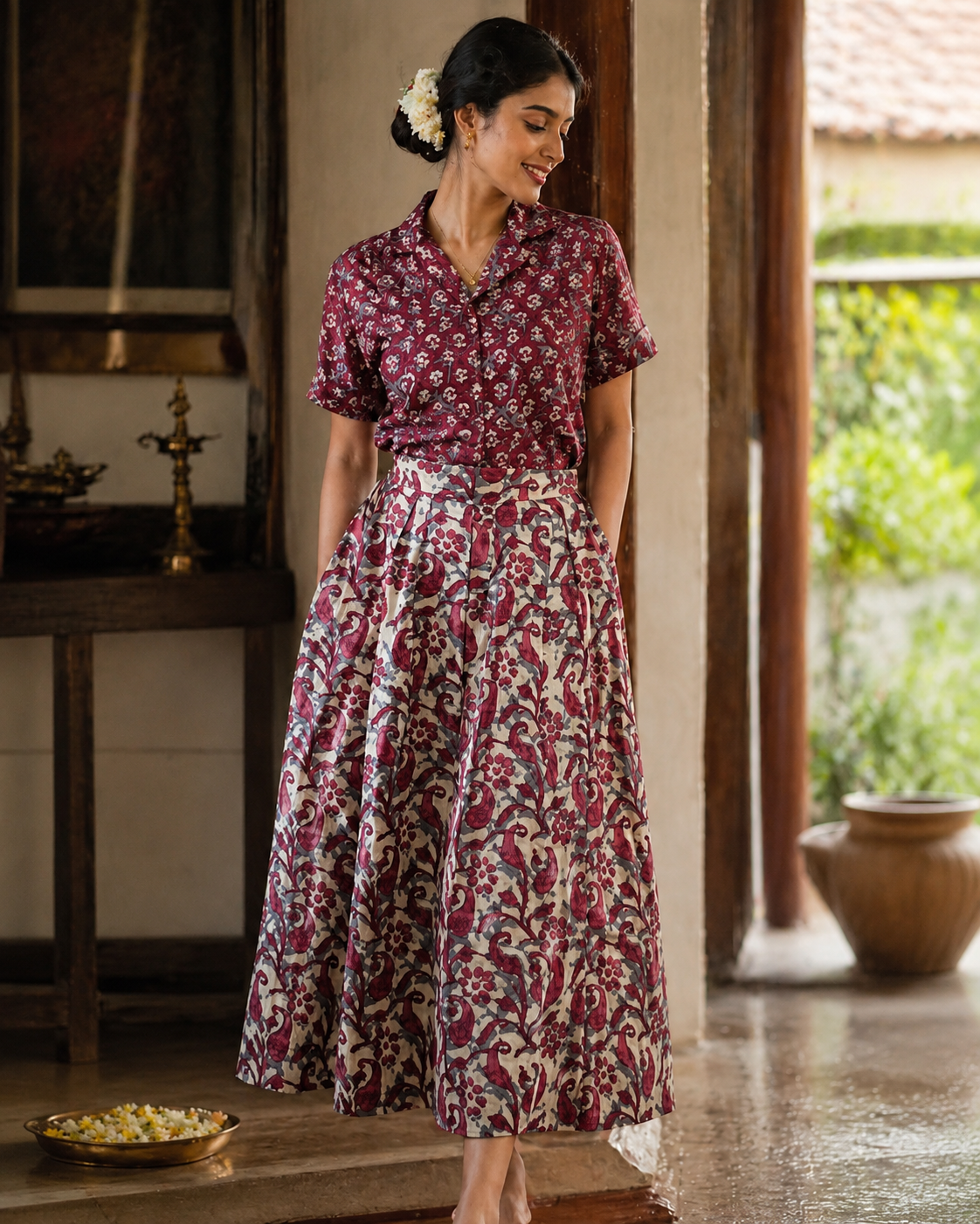 Gulraang Co-ord Set