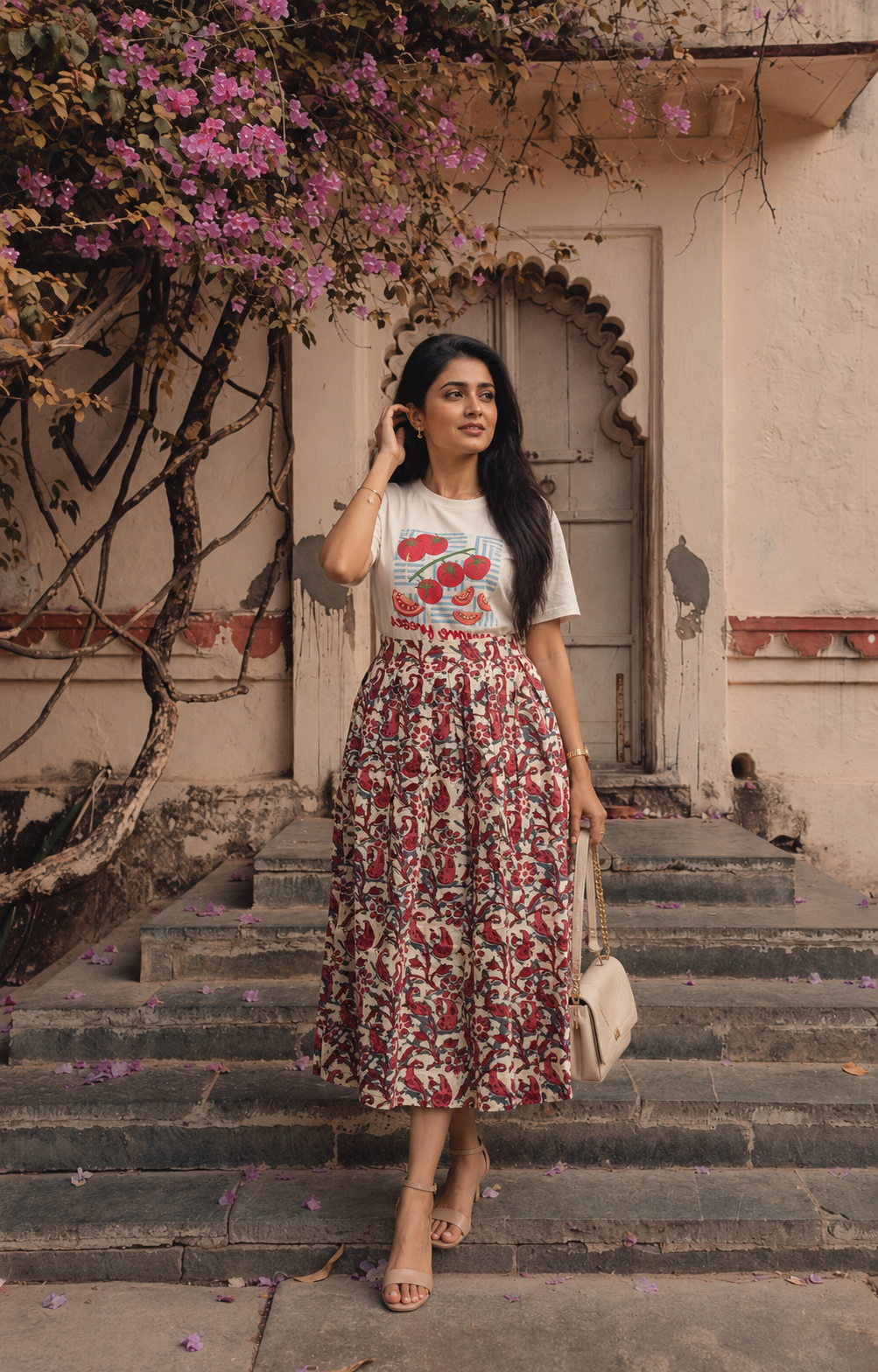 Gulraang Skirt Co-ord Set     (Pre-Order Ships in 5-6 Business Days)