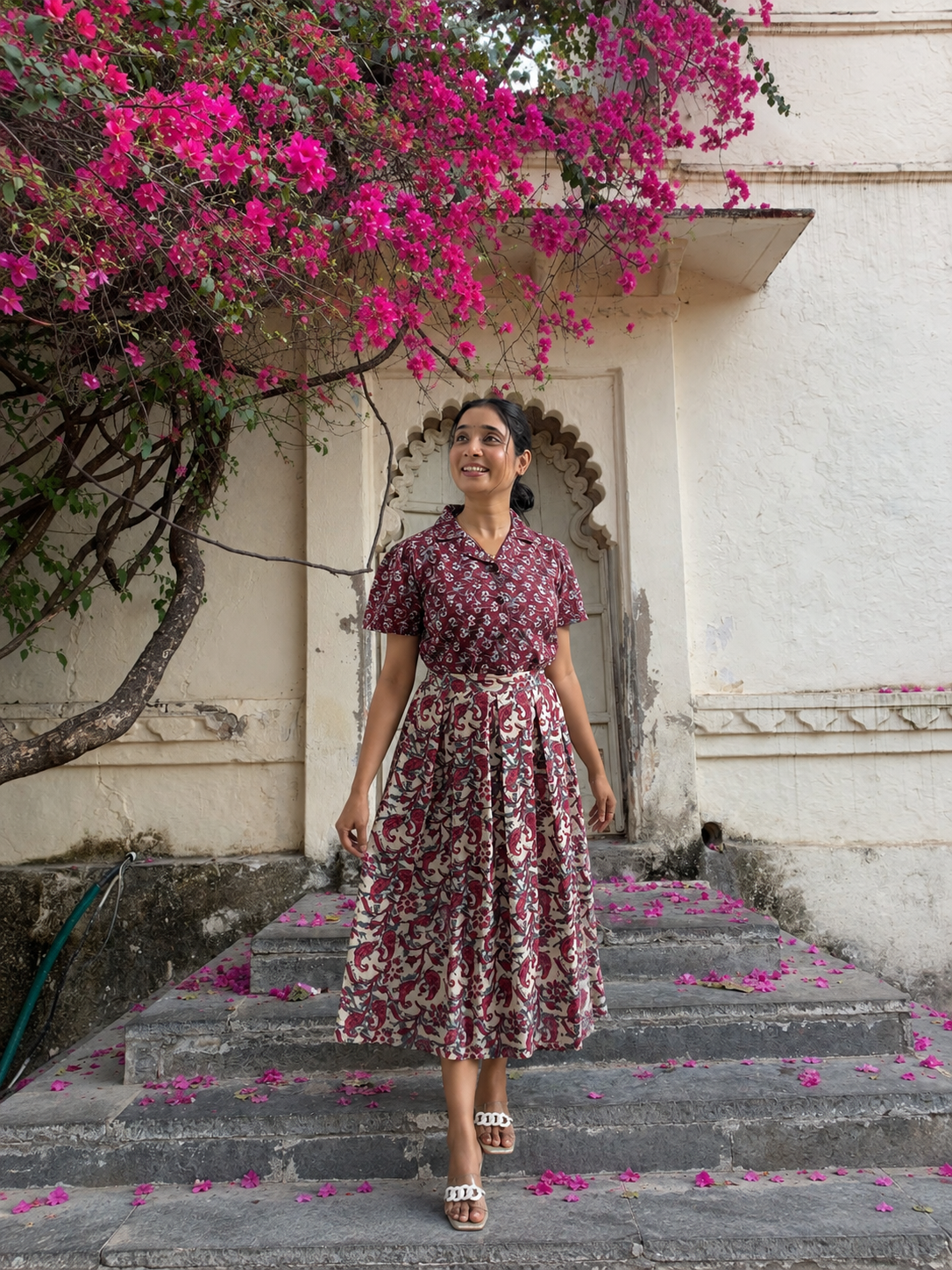 Gulraang Skirt Co-ord Set