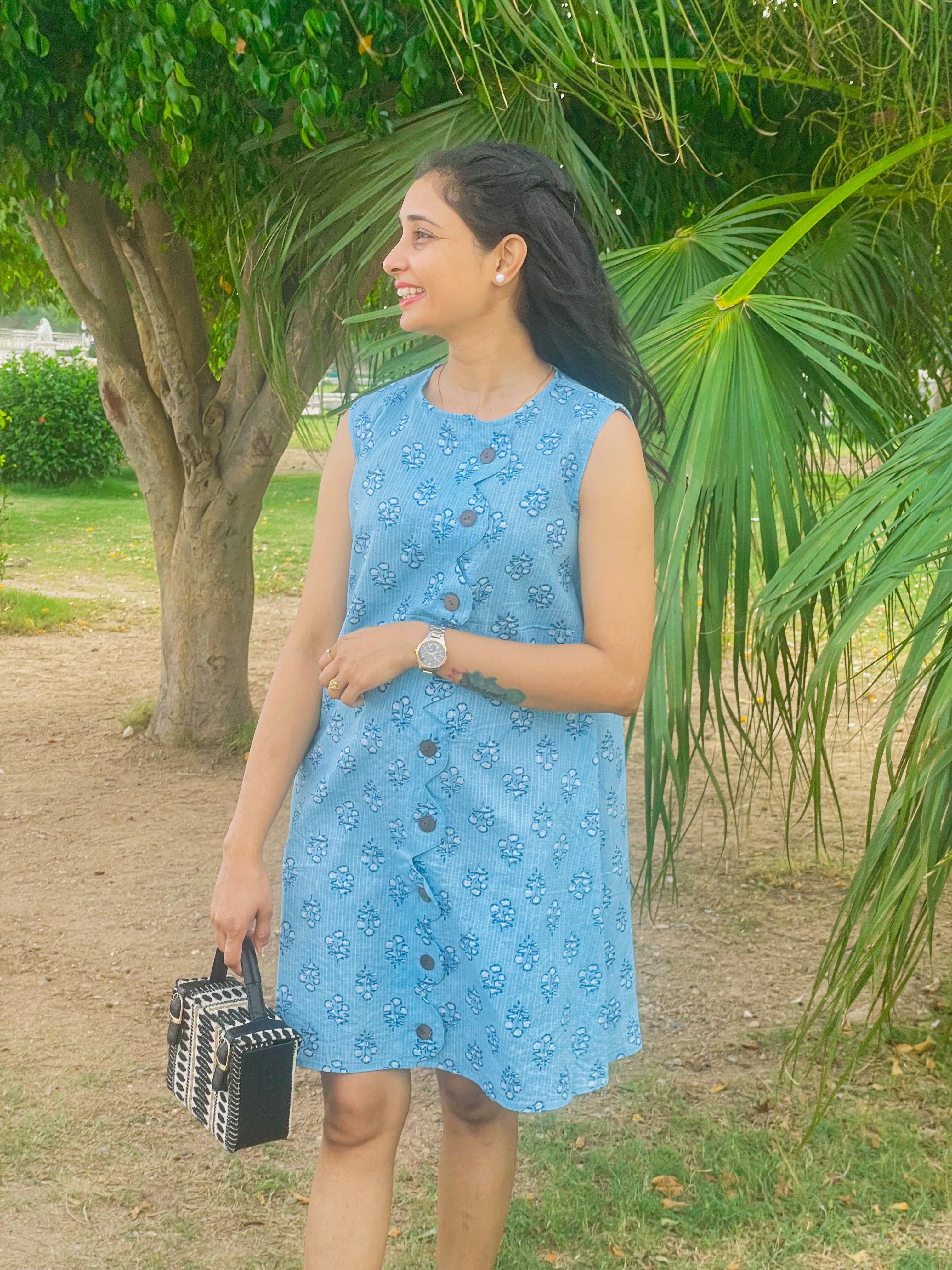 Feeling Blue Dress
