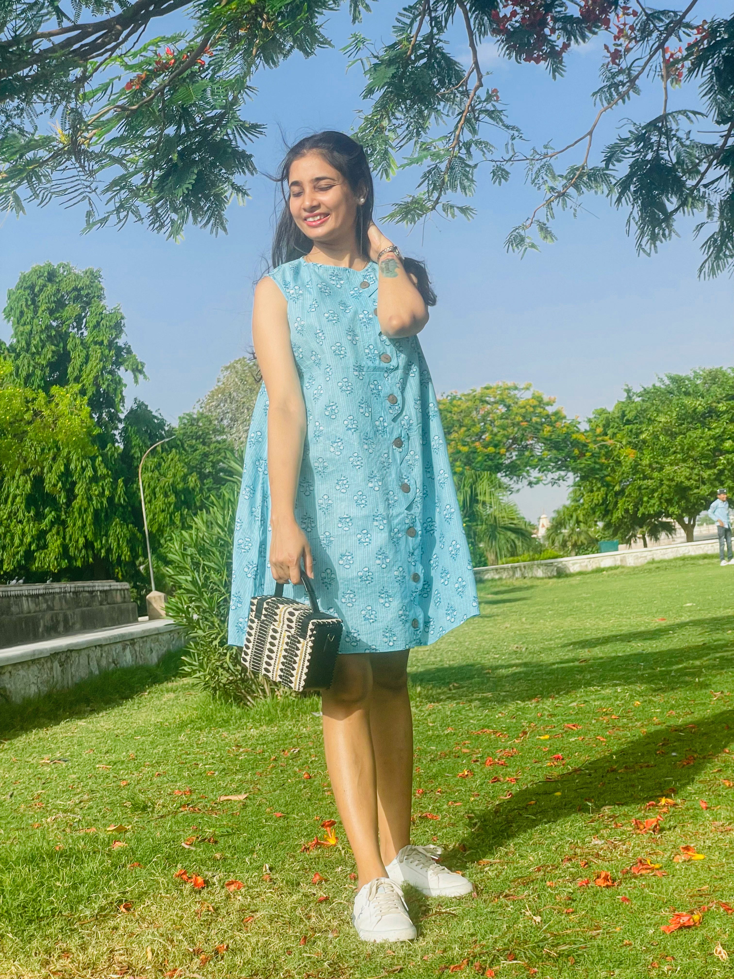 Feeling Blue Dress