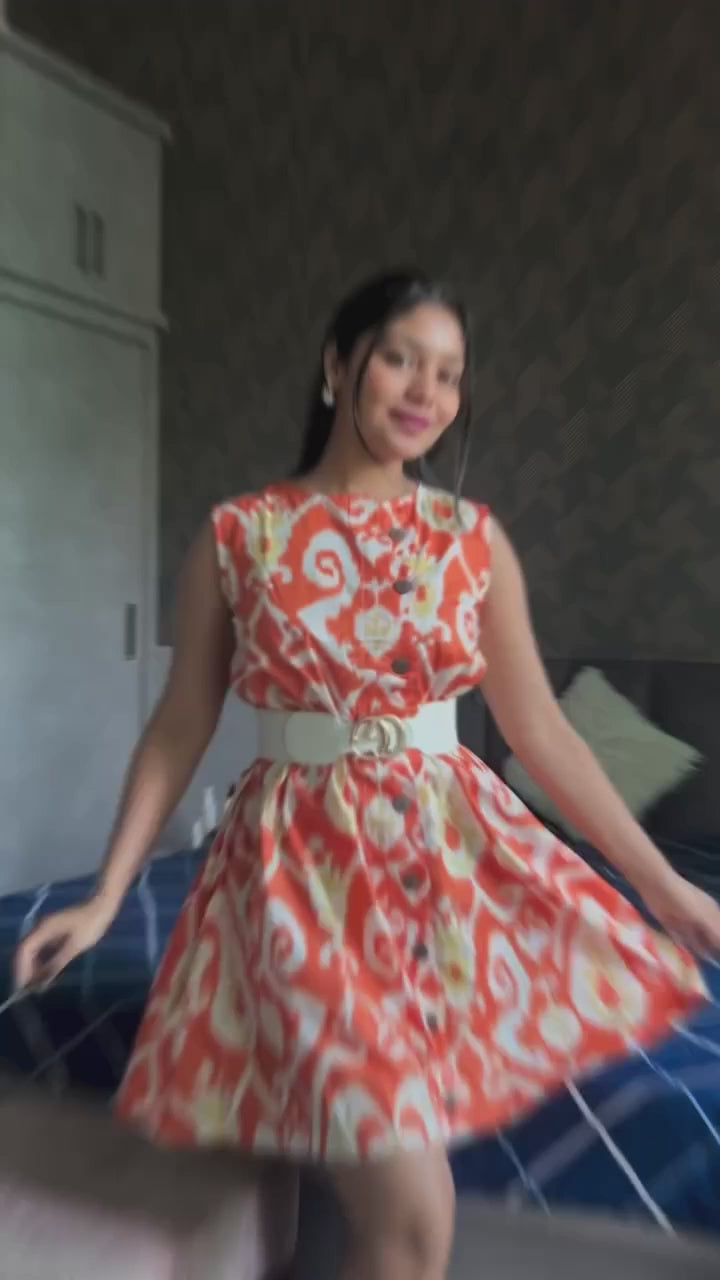 Load video: Golden Hour Dress